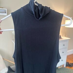 Sunday Best Black Turtleneck Top